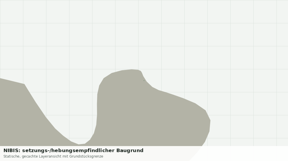 Statische Kartenansicht: NIBIS: setzungs-/hebungsempfindlicher Baugrund