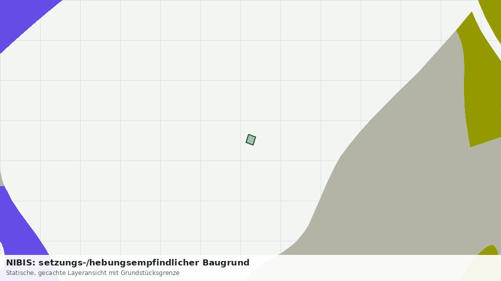 Statische Kartenansicht: NIBIS: setzungs-/hebungsempfindlicher Baugrund