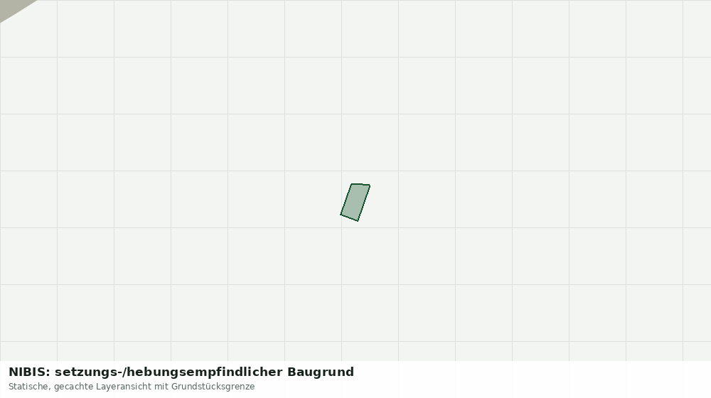 Statische Kartenansicht: NIBIS: setzungs-/hebungsempfindlicher Baugrund