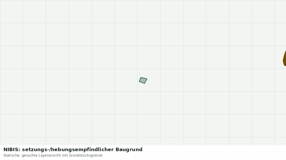 Statische Kartenansicht: NIBIS: setzungs-/hebungsempfindlicher Baugrund
