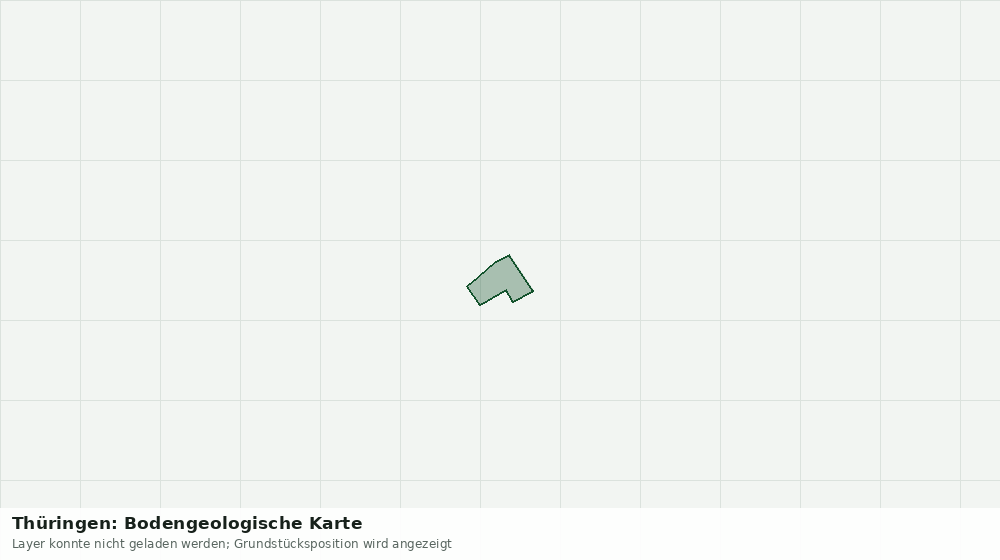 Statische Kartenansicht: Thüringen: Bodengeologische Karte