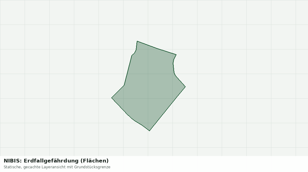 Statische Kartenansicht: NIBIS: Erdfallgefährdung (Flächen)