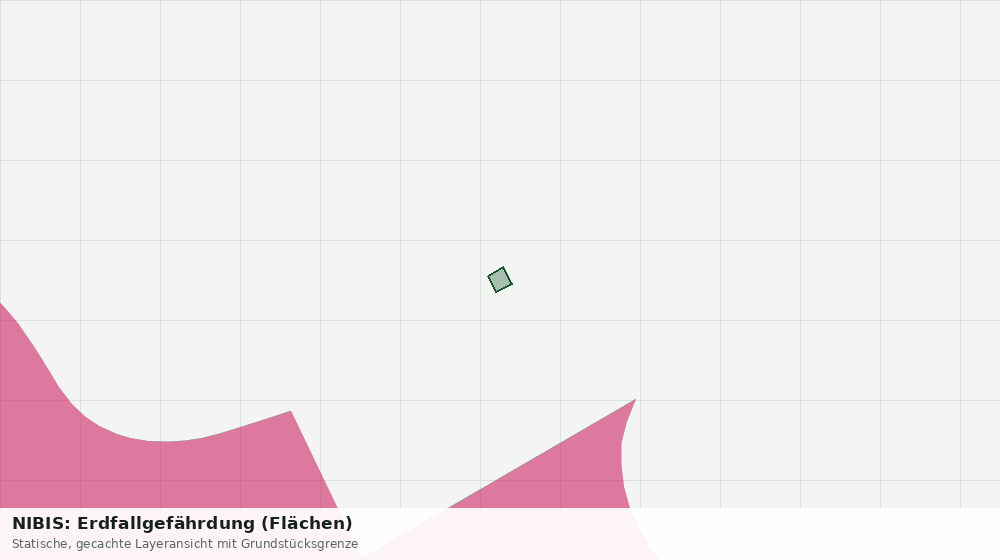 Statische Kartenansicht: NIBIS: Erdfallgefährdung (Flächen)