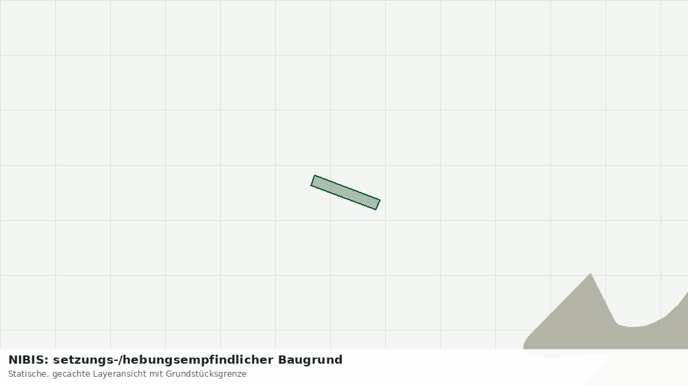 Statische Kartenansicht: NIBIS: setzungs-/hebungsempfindlicher Baugrund