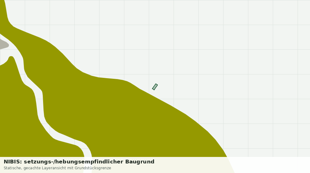 Statische Kartenansicht: NIBIS: setzungs-/hebungsempfindlicher Baugrund
