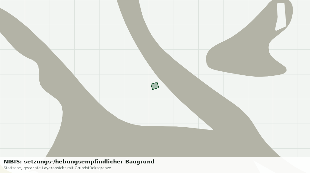 Statische Kartenansicht: NIBIS: setzungs-/hebungsempfindlicher Baugrund