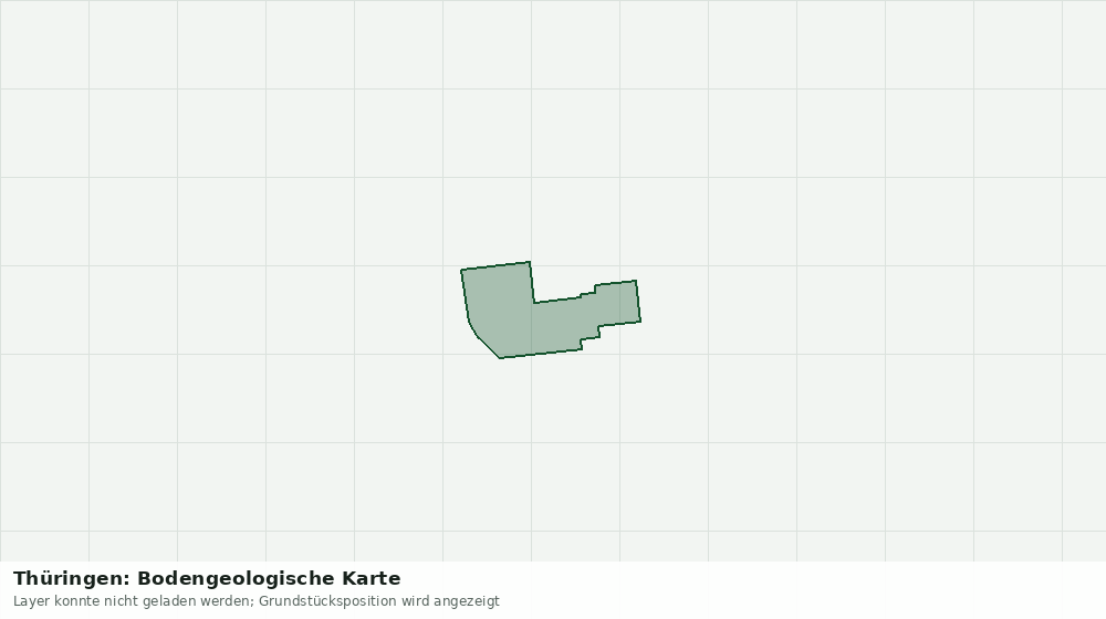 Statische Kartenansicht: Thüringen: Bodengeologische Karte