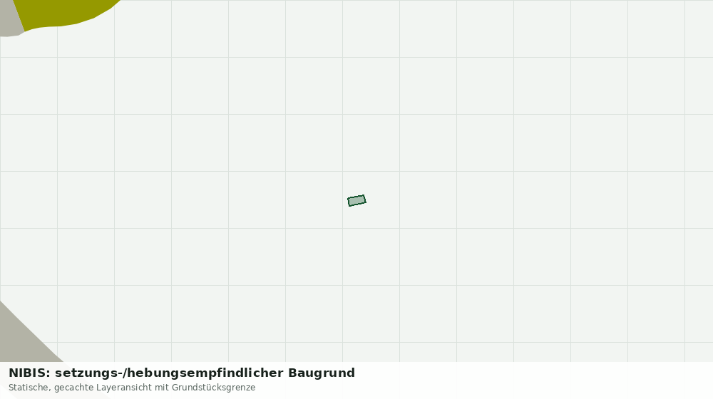 Statische Kartenansicht: NIBIS: setzungs-/hebungsempfindlicher Baugrund