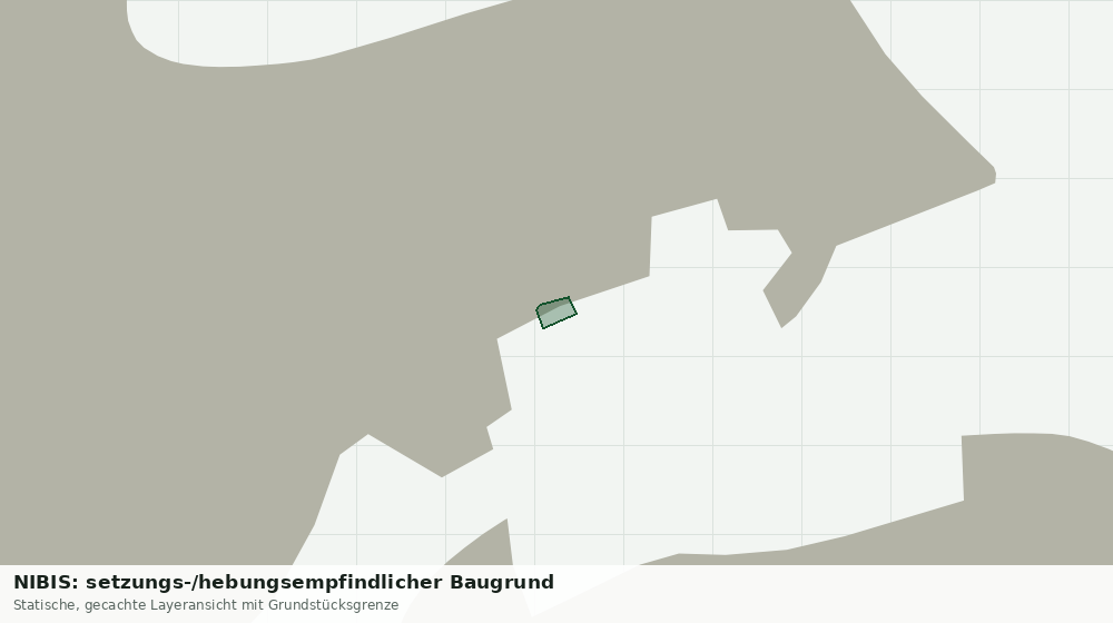 Statische Kartenansicht: NIBIS: setzungs-/hebungsempfindlicher Baugrund