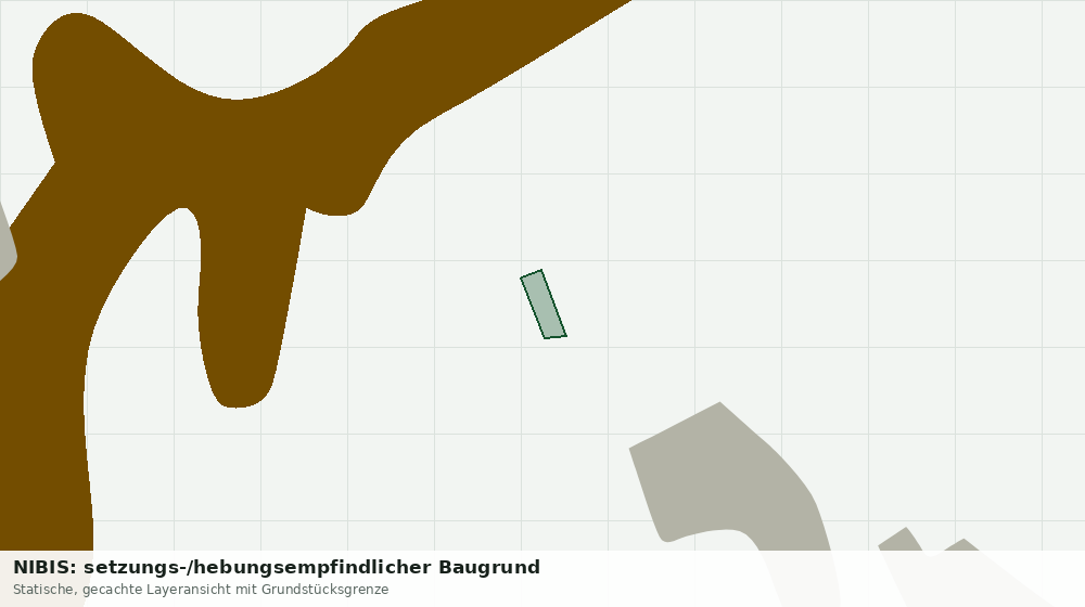 Statische Kartenansicht: NIBIS: setzungs-/hebungsempfindlicher Baugrund