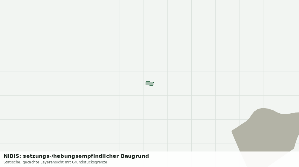 Statische Kartenansicht: NIBIS: setzungs-/hebungsempfindlicher Baugrund
