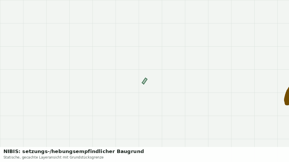 Statische Kartenansicht: NIBIS: setzungs-/hebungsempfindlicher Baugrund