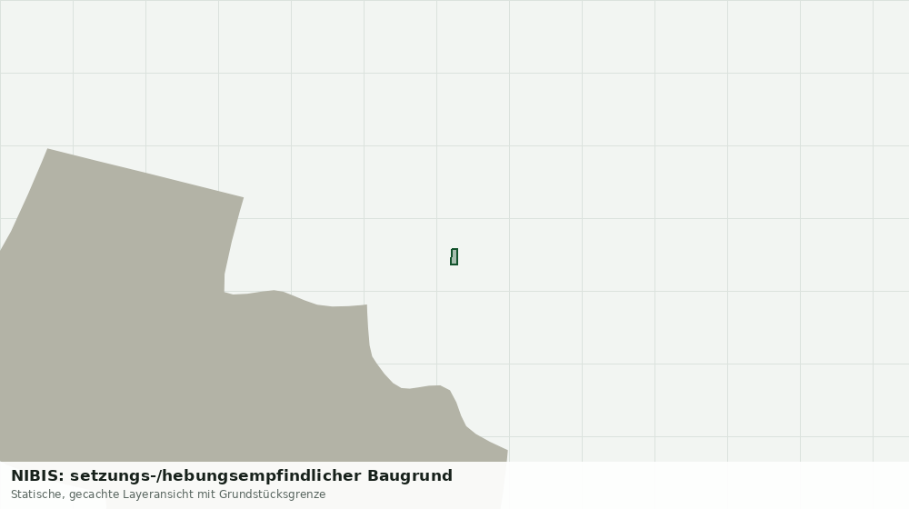 Statische Kartenansicht: NIBIS: setzungs-/hebungsempfindlicher Baugrund