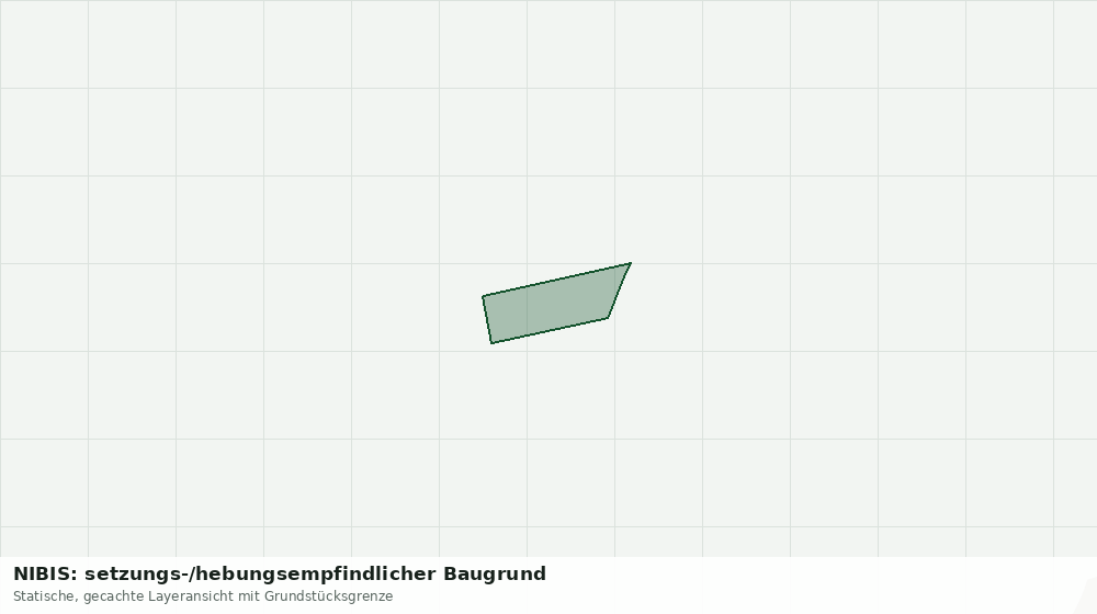 Statische Kartenansicht: NIBIS: setzungs-/hebungsempfindlicher Baugrund