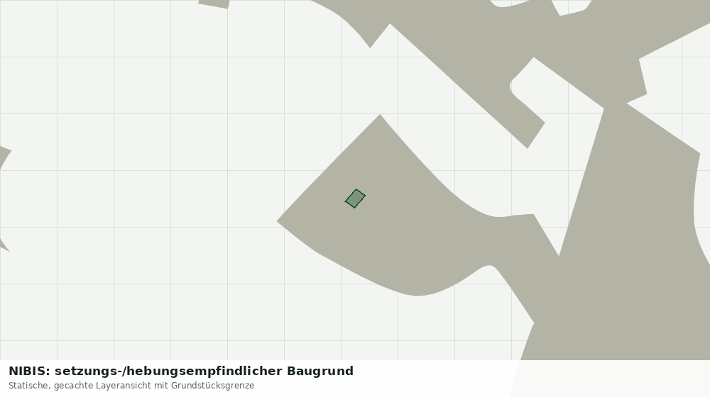 Statische Kartenansicht: NIBIS: setzungs-/hebungsempfindlicher Baugrund