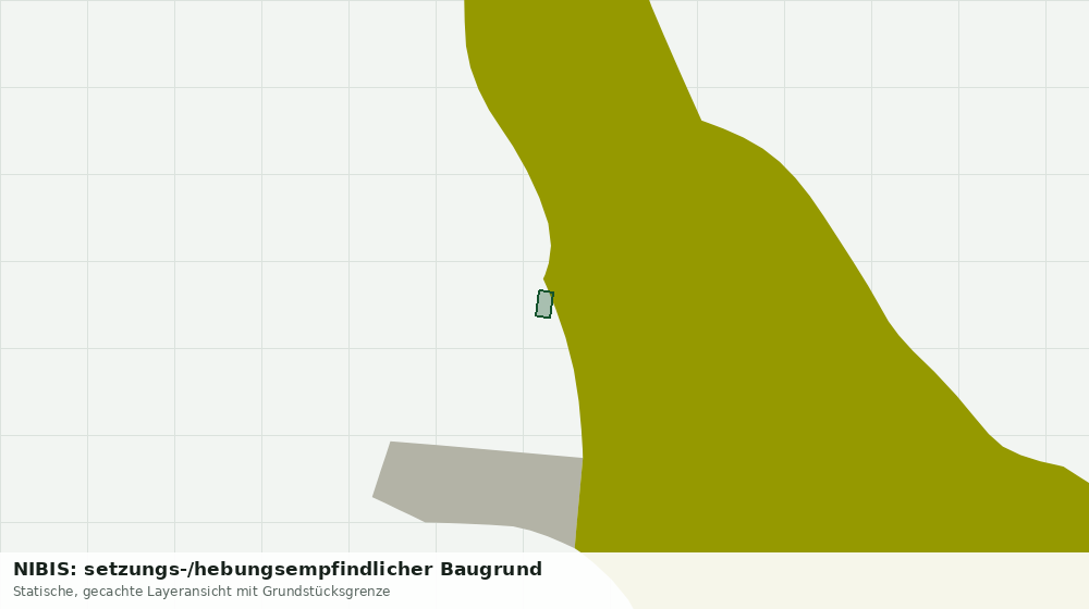Statische Kartenansicht: NIBIS: setzungs-/hebungsempfindlicher Baugrund