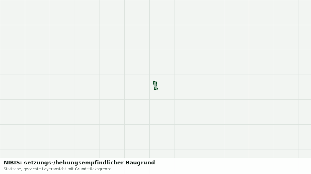 Statische Kartenansicht: NIBIS: setzungs-/hebungsempfindlicher Baugrund