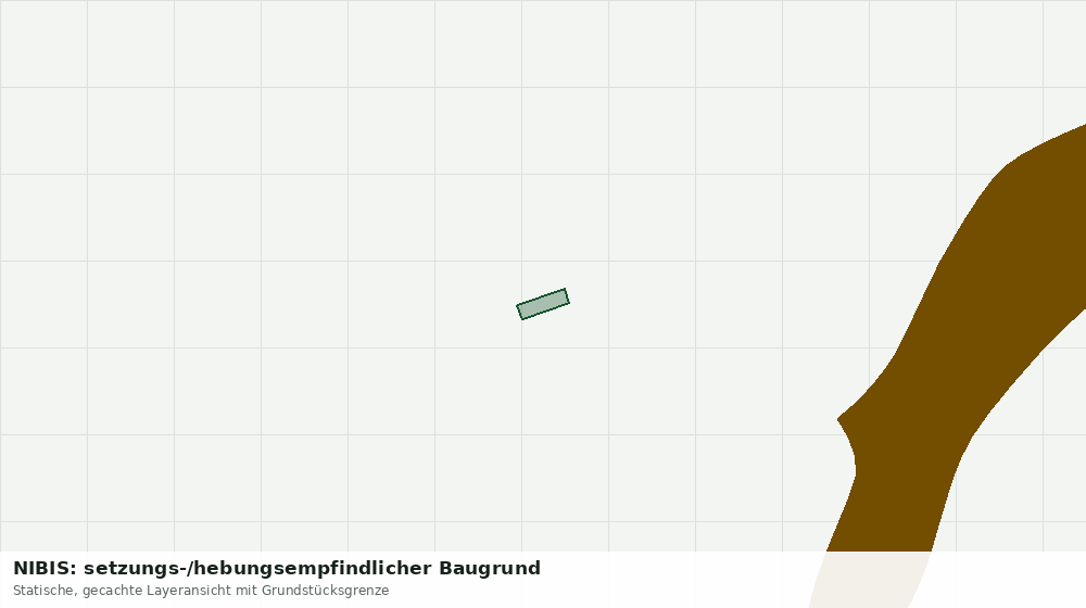 Statische Kartenansicht: NIBIS: setzungs-/hebungsempfindlicher Baugrund