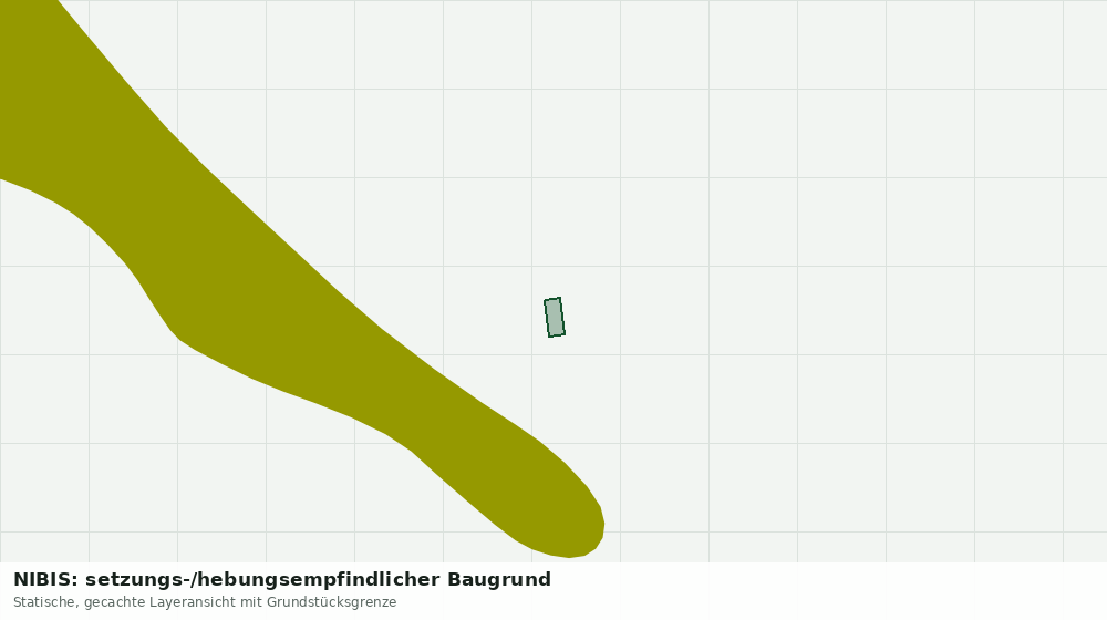 Statische Kartenansicht: NIBIS: setzungs-/hebungsempfindlicher Baugrund