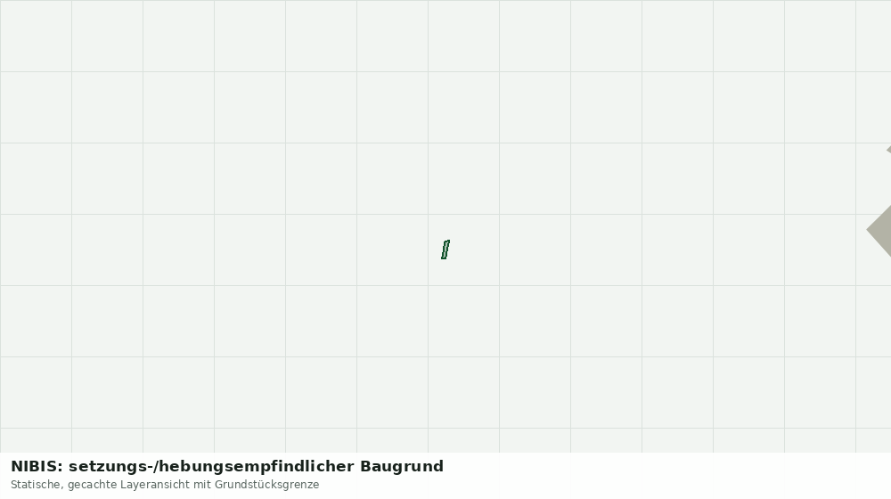 Statische Kartenansicht: NIBIS: setzungs-/hebungsempfindlicher Baugrund
