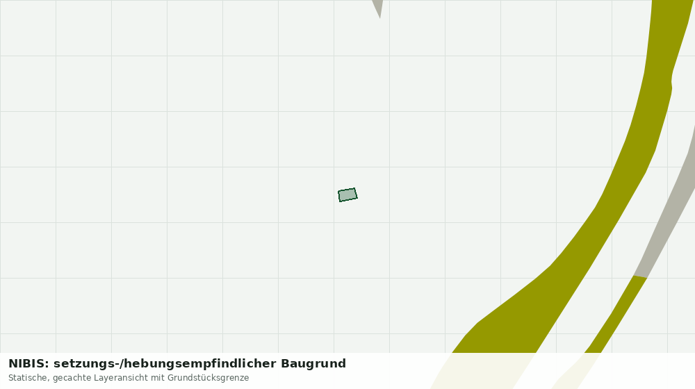 Statische Kartenansicht: NIBIS: setzungs-/hebungsempfindlicher Baugrund