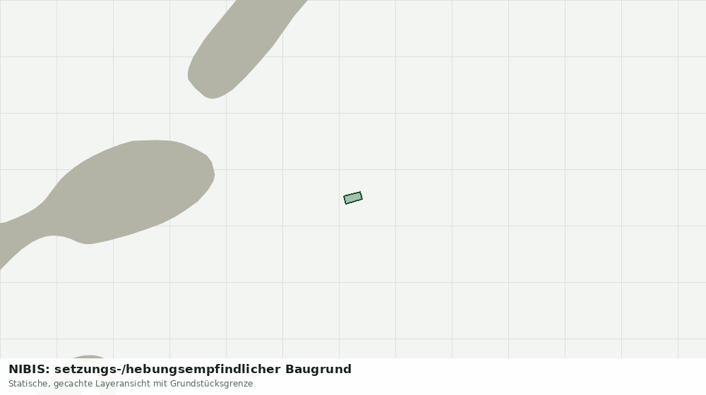 Statische Kartenansicht: NIBIS: setzungs-/hebungsempfindlicher Baugrund