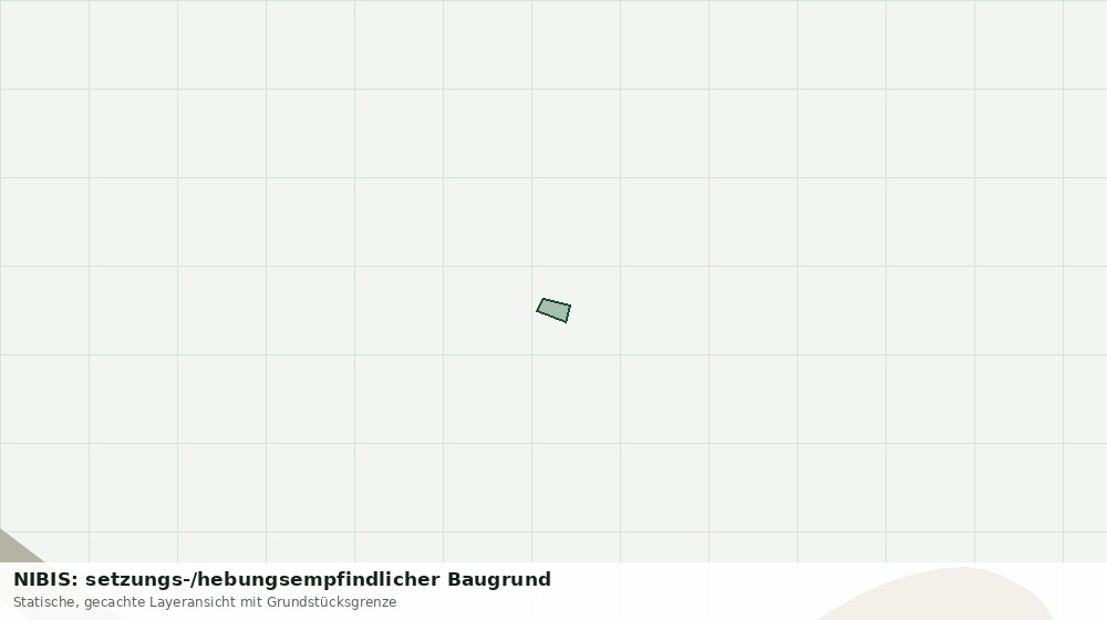 Statische Kartenansicht: NIBIS: setzungs-/hebungsempfindlicher Baugrund