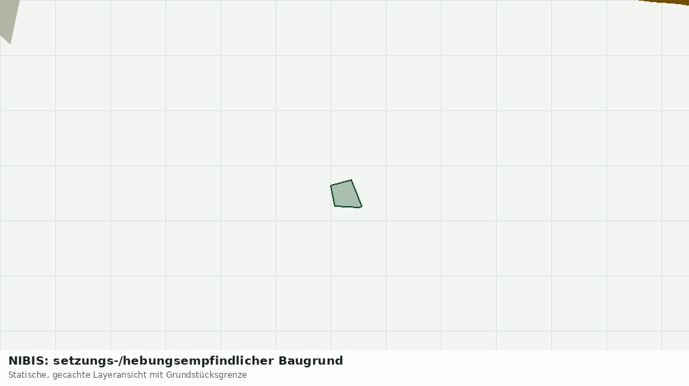 Statische Kartenansicht: NIBIS: setzungs-/hebungsempfindlicher Baugrund