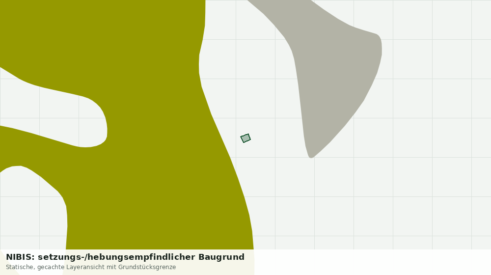 Statische Kartenansicht: NIBIS: setzungs-/hebungsempfindlicher Baugrund