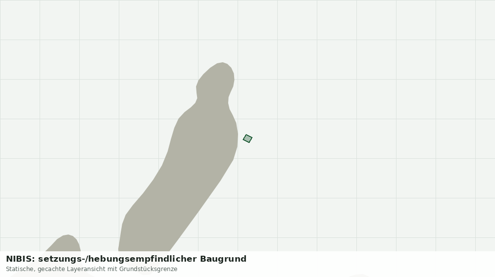Statische Kartenansicht: NIBIS: setzungs-/hebungsempfindlicher Baugrund