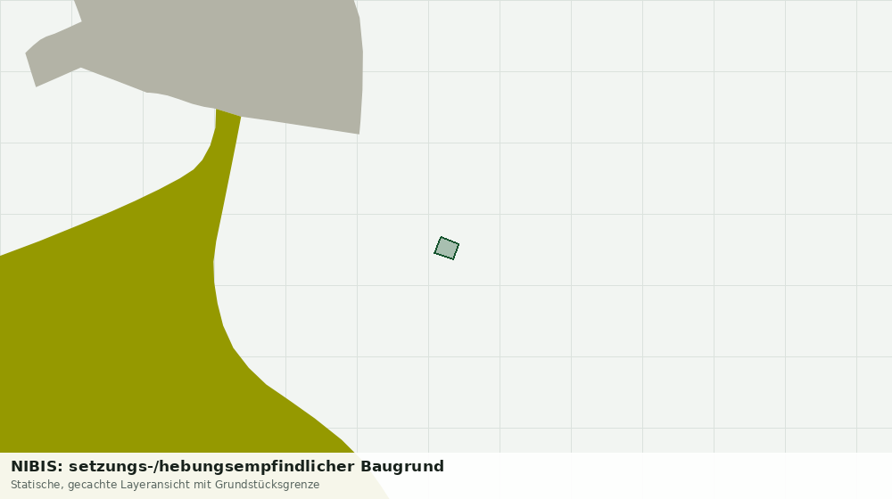 Statische Kartenansicht: NIBIS: setzungs-/hebungsempfindlicher Baugrund