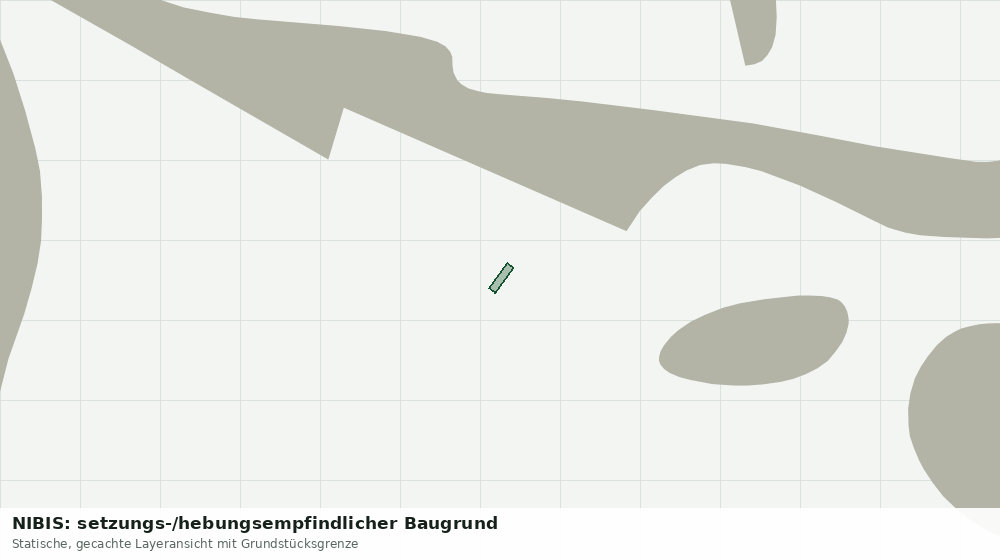 Statische Kartenansicht: NIBIS: setzungs-/hebungsempfindlicher Baugrund