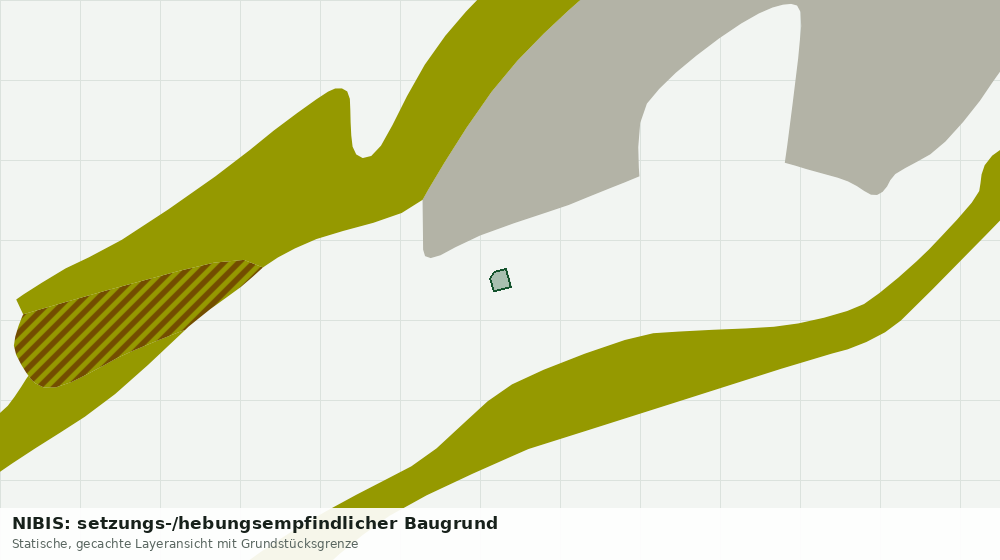 Statische Kartenansicht: NIBIS: setzungs-/hebungsempfindlicher Baugrund