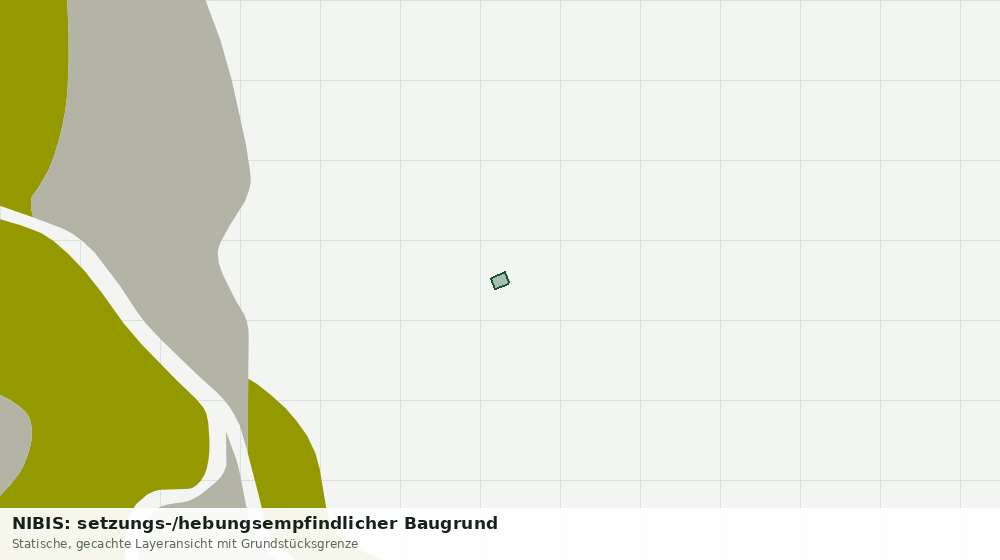 Statische Kartenansicht: NIBIS: setzungs-/hebungsempfindlicher Baugrund