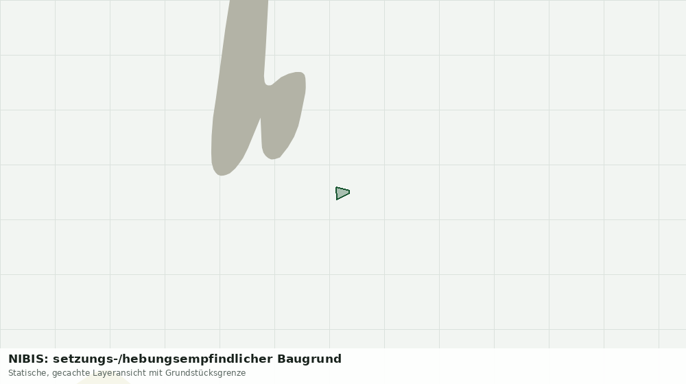 Statische Kartenansicht: NIBIS: setzungs-/hebungsempfindlicher Baugrund