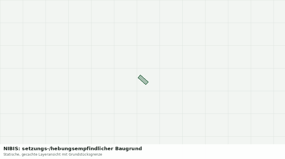 Statische Kartenansicht: NIBIS: setzungs-/hebungsempfindlicher Baugrund