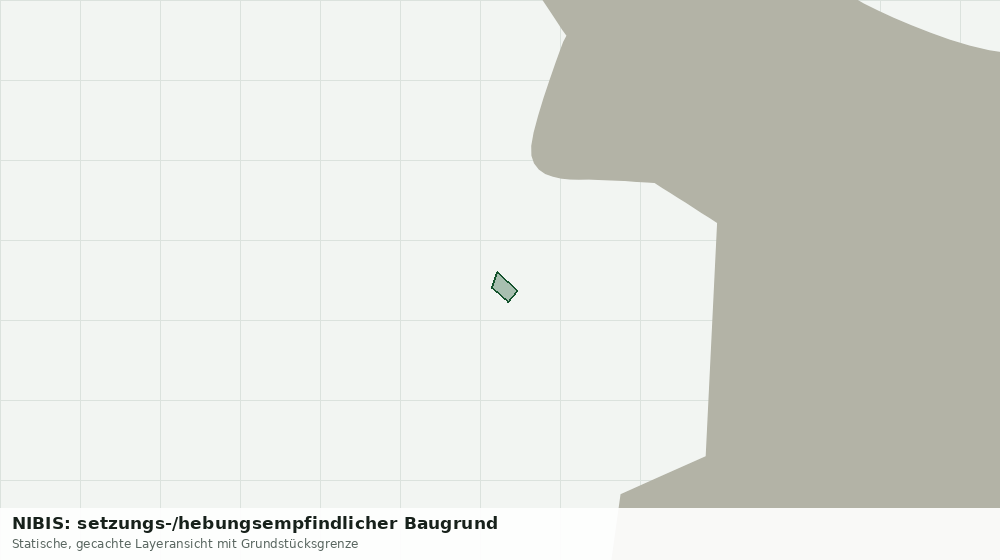 Statische Kartenansicht: NIBIS: setzungs-/hebungsempfindlicher Baugrund