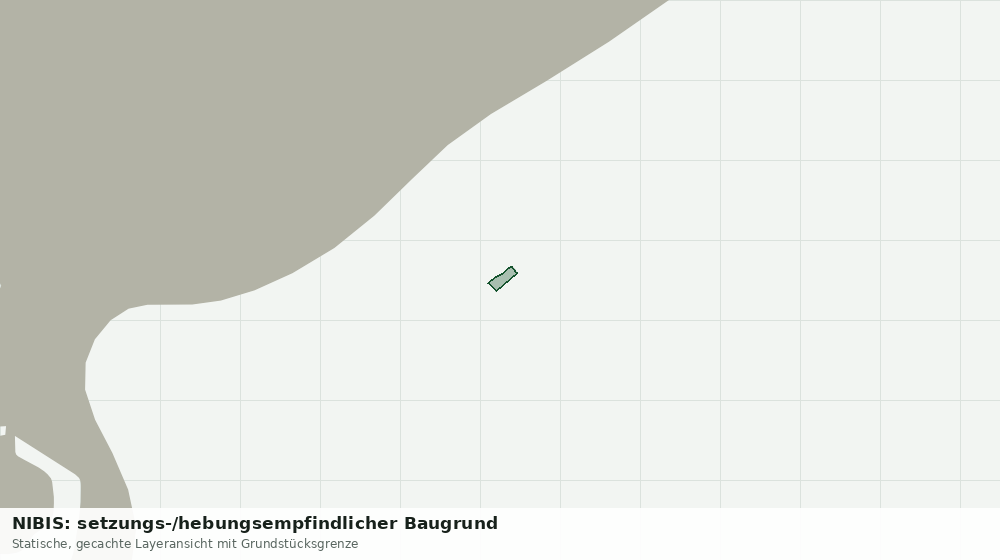 Statische Kartenansicht: NIBIS: setzungs-/hebungsempfindlicher Baugrund