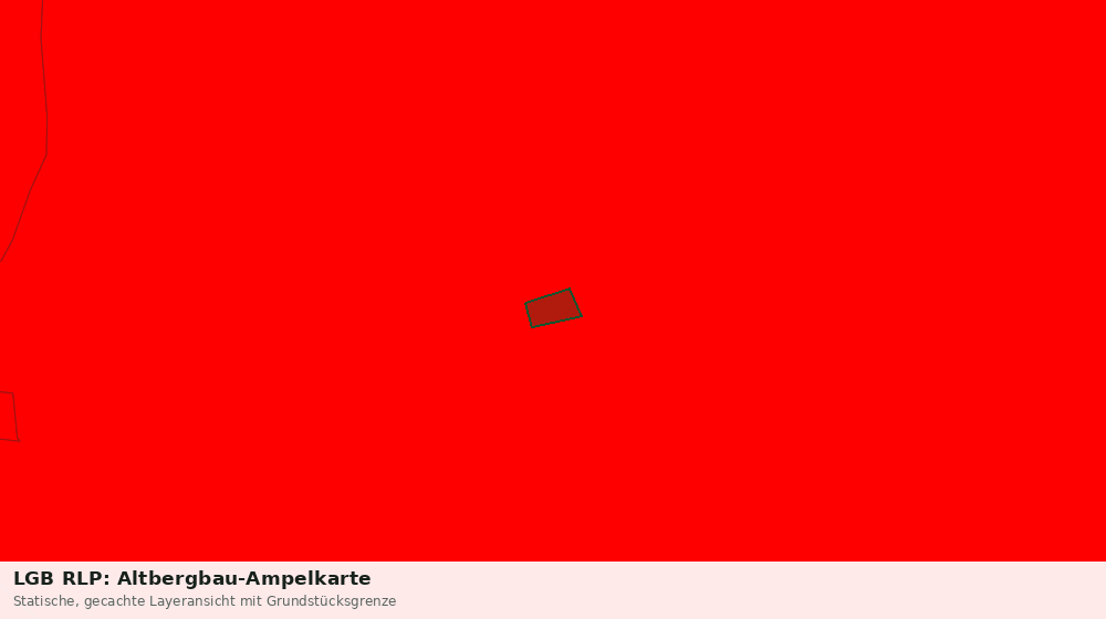 Statische Kartenansicht: LGB RLP: Altbergbau-Ampelkarte