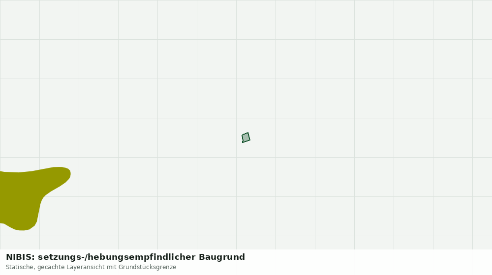 Statische Kartenansicht: NIBIS: setzungs-/hebungsempfindlicher Baugrund