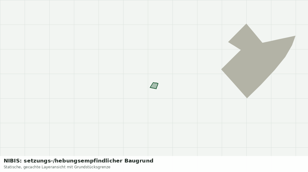 Statische Kartenansicht: NIBIS: setzungs-/hebungsempfindlicher Baugrund