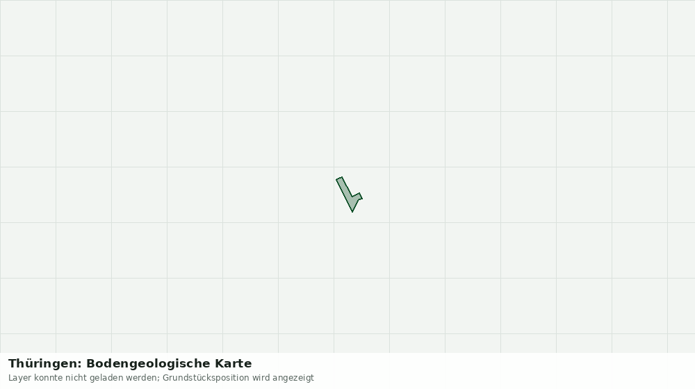 Statische Kartenansicht: Thüringen: Bodengeologische Karte