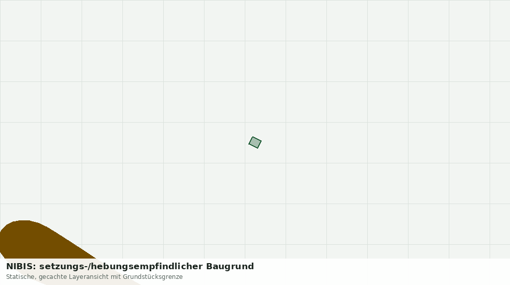 Statische Kartenansicht: NIBIS: setzungs-/hebungsempfindlicher Baugrund