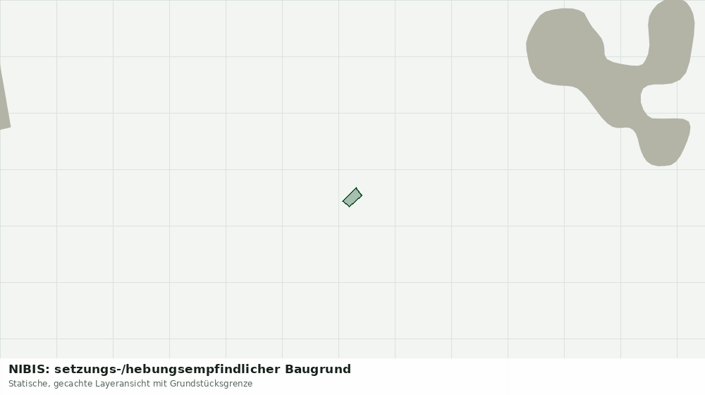 Statische Kartenansicht: NIBIS: setzungs-/hebungsempfindlicher Baugrund