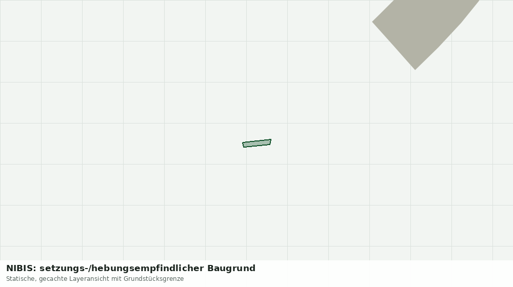 Statische Kartenansicht: NIBIS: setzungs-/hebungsempfindlicher Baugrund