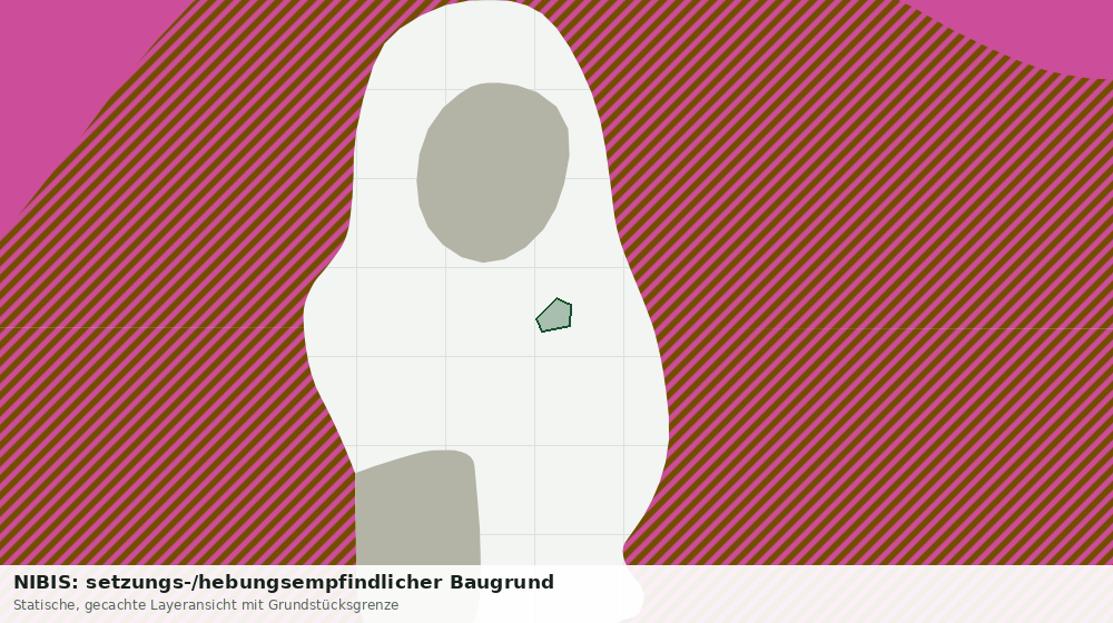 Statische Kartenansicht: NIBIS: setzungs-/hebungsempfindlicher Baugrund