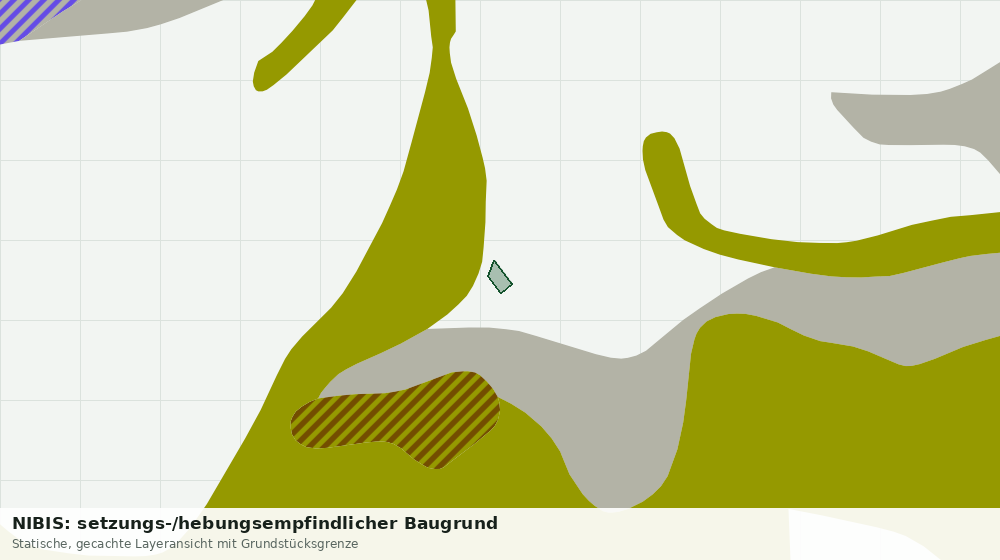 Statische Kartenansicht: NIBIS: setzungs-/hebungsempfindlicher Baugrund