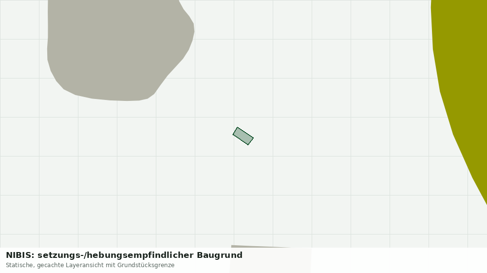 Statische Kartenansicht: NIBIS: setzungs-/hebungsempfindlicher Baugrund