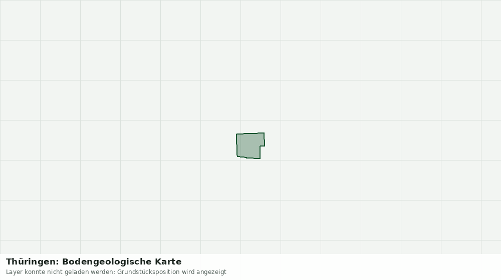 Statische Kartenansicht: Thüringen: Bodengeologische Karte