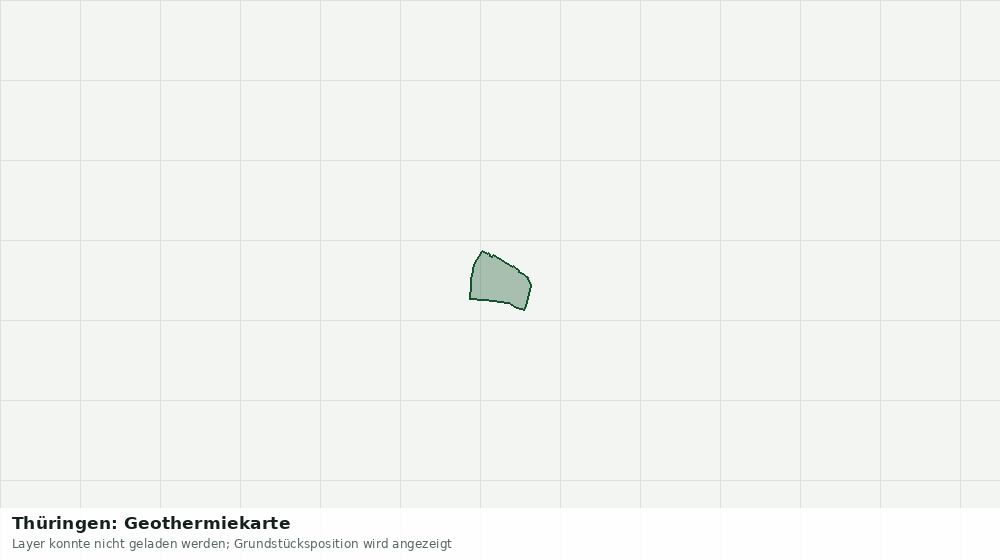 Statische Kartenansicht: Thüringen: Geothermiekarte